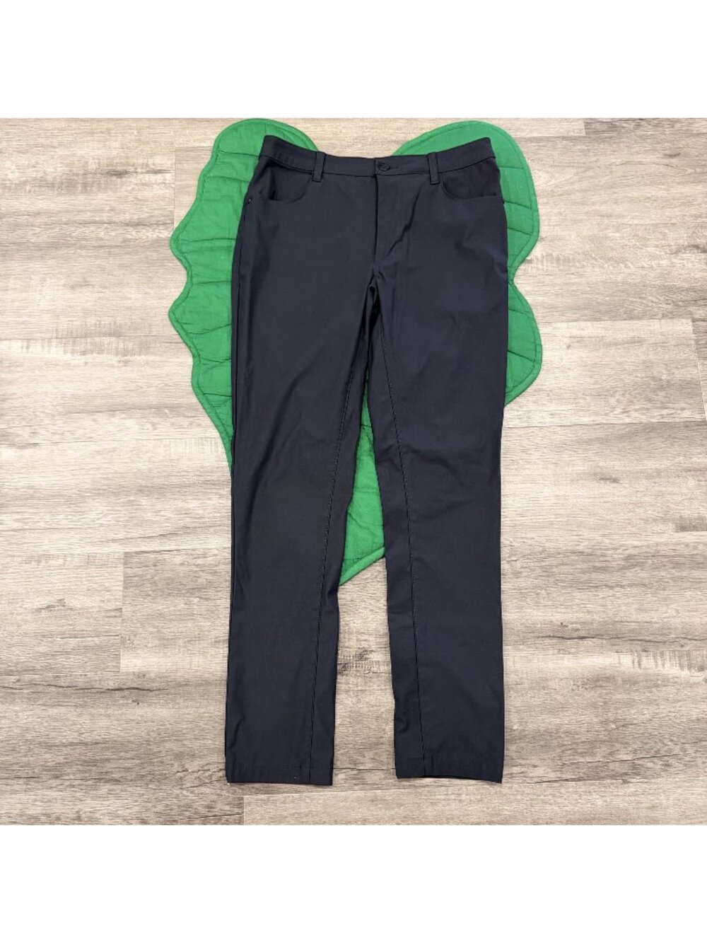 All In Motion Mens 32 x 32 Black Stretch Chino Pants Golf Athletic